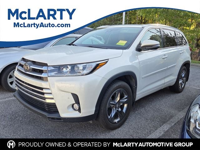 2018 Toyota Highlander Limited Platinum
