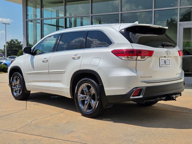 2018 Toyota Highlander Limited Platinum
