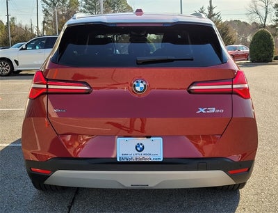 2025 BMW X3 30 xDrive