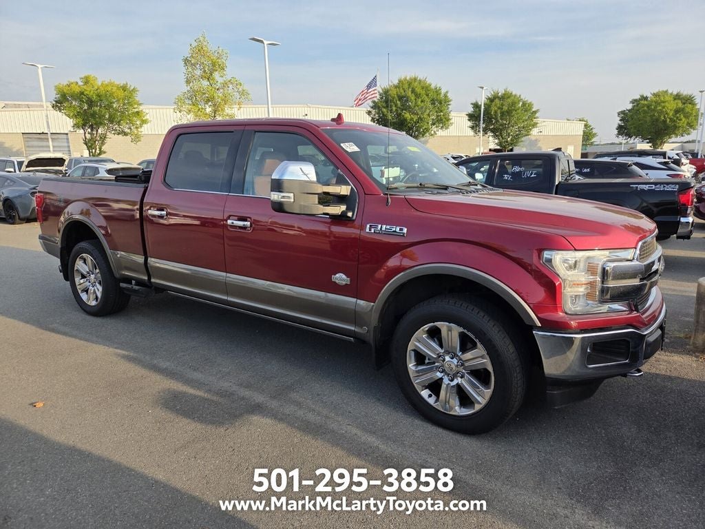 Used 2018 Ford F-150 King Ranch with VIN 1FTFW1EG2JFA62969 for sale in Little Rock