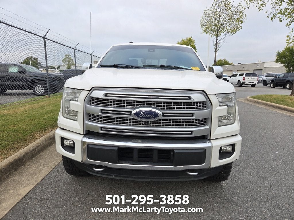 Used 2016 Ford F-150 Platinum with VIN 1FTFW1EG6GFA43253 for sale in Little Rock