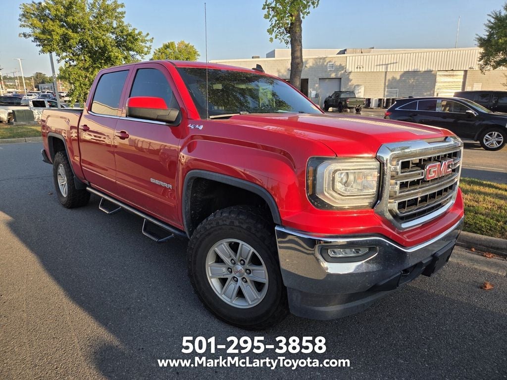 Used 2018 GMC Sierra 1500 SLE with VIN 3GTU2MEC0JG109609 for sale in Little Rock
