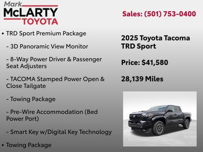 2025 Toyota Tacoma TRD Sport