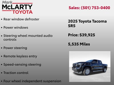 2025 Toyota TACOMA SR5 SR5