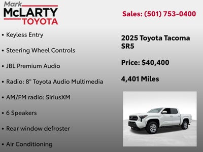 2025 Toyota Tacoma SR5