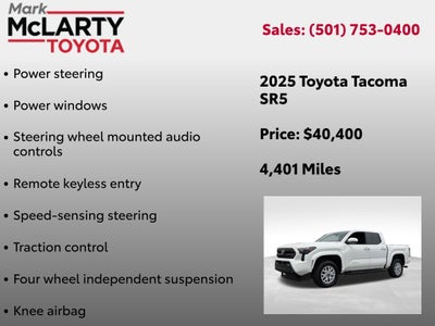 2025 Toyota Tacoma SR5