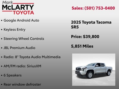 2025 Toyota Tacoma SR5