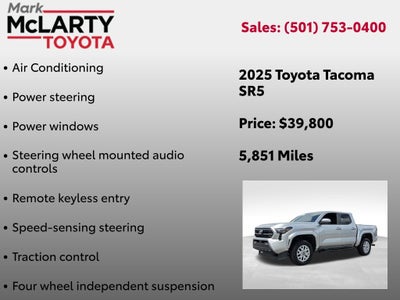 2025 Toyota Tacoma SR5