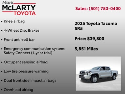2025 Toyota Tacoma SR5