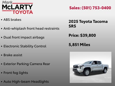2025 Toyota Tacoma SR5