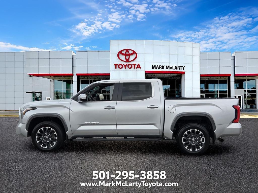 Used 2025 Toyota Tundra Limited with VIN 5TFJA5DB8SX319831 for sale in Little Rock