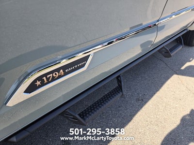 2026 Toyota Tundra 1794 Edition
