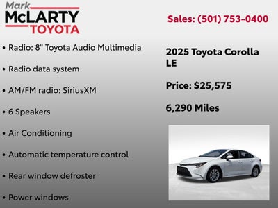 2025 Toyota Corolla LE