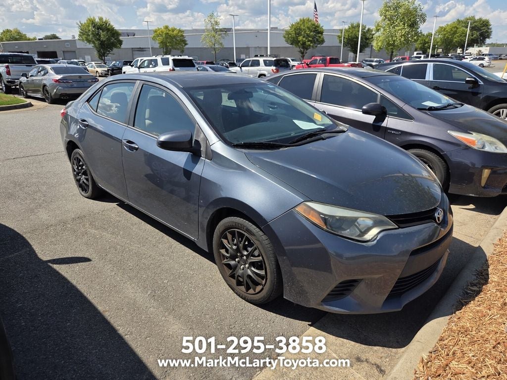 Used 2014 Toyota Corolla LE with VIN 5YFBURHE2EP062143 for sale in North Little Rock, AR