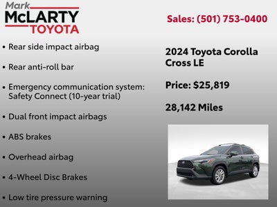 2024 Toyota Corolla Cross LE