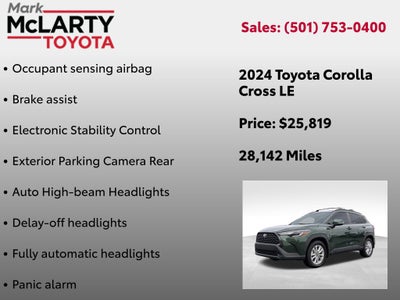 2024 Toyota Corolla Cross LE