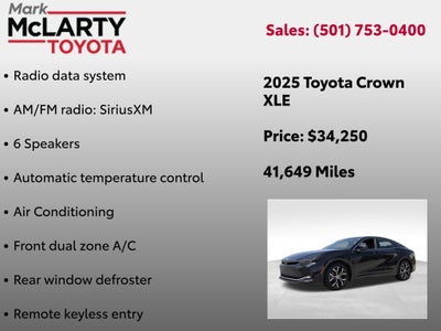 2025 Toyota Toyota Crown XLE