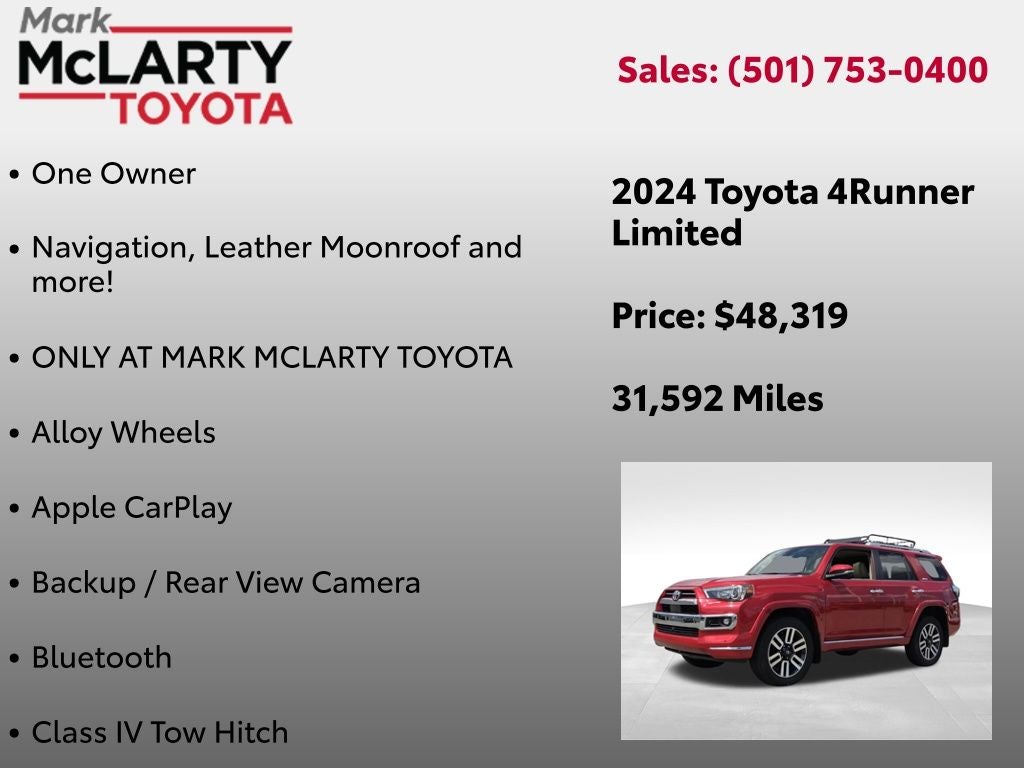2024 Toyota 4Runner Limited
