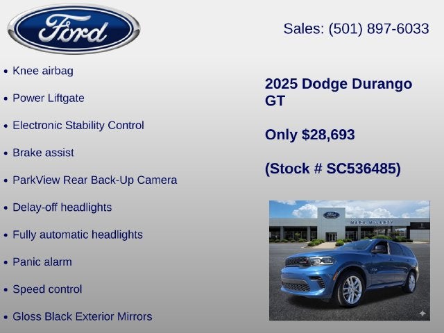 2025 Dodge Durango GT