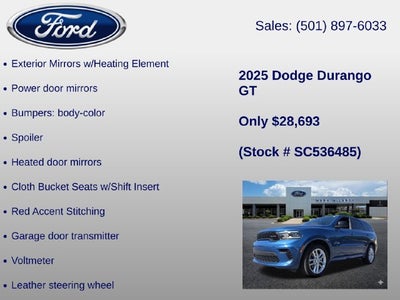 2025 Dodge Durango GT