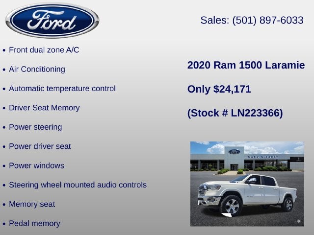 2020 RAM 1500 Laramie