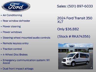 2024 Ford Transit-350 XLT