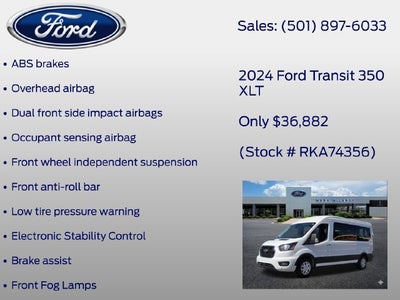 2024 Ford Transit-350 XLT