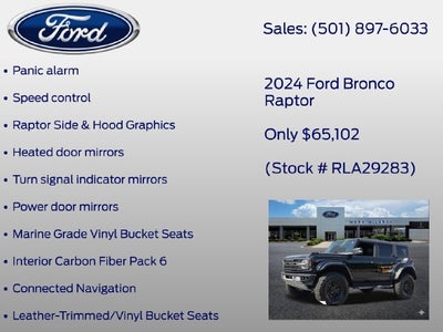 2024 Ford Bronco Raptor