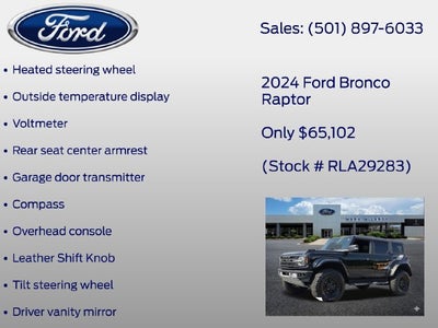 2024 Ford Bronco Raptor