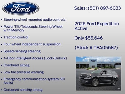 2026 Ford Expedition Active