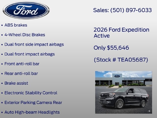 2026 Ford Expedition Active