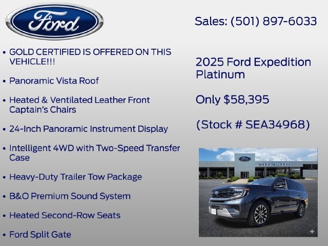2025 Ford Expedition Platinum