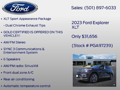 2023 Ford Explorer XLT