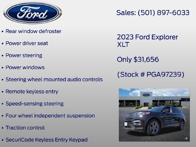 2023 Ford Explorer XLT