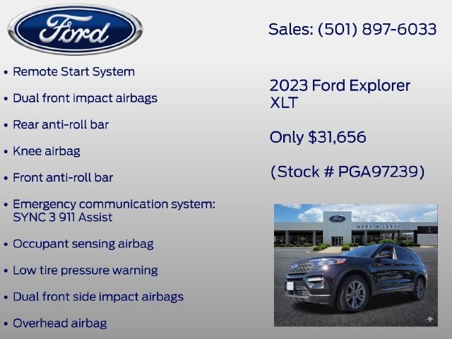 2023 Ford Explorer XLT