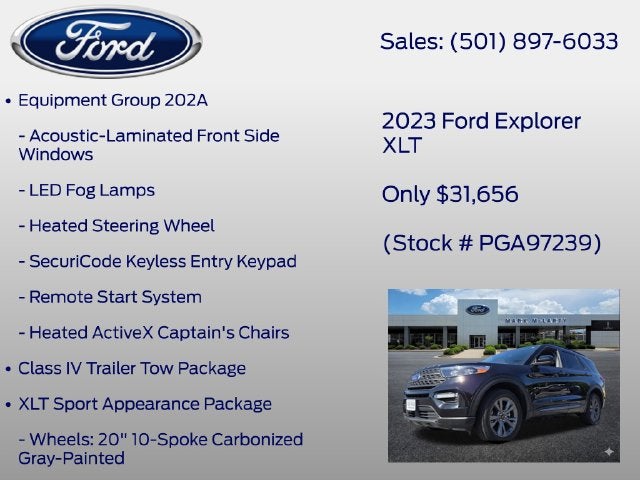 2023 Ford Explorer XLT