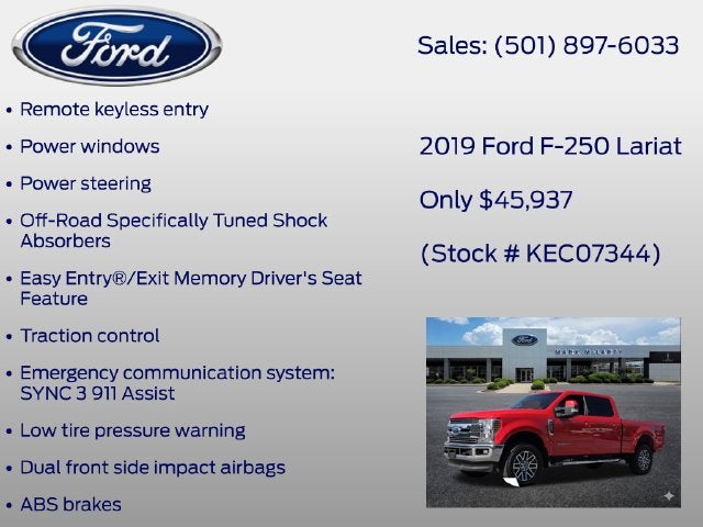 2019 Ford F-250SD Lariat