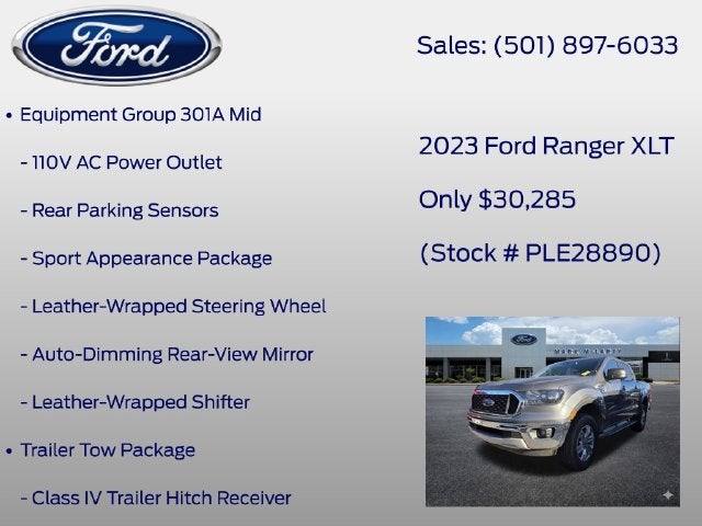 2023 Ford Ranger XLT