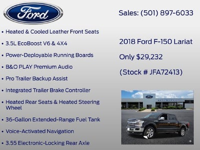 2018 Ford F-150 Lariat