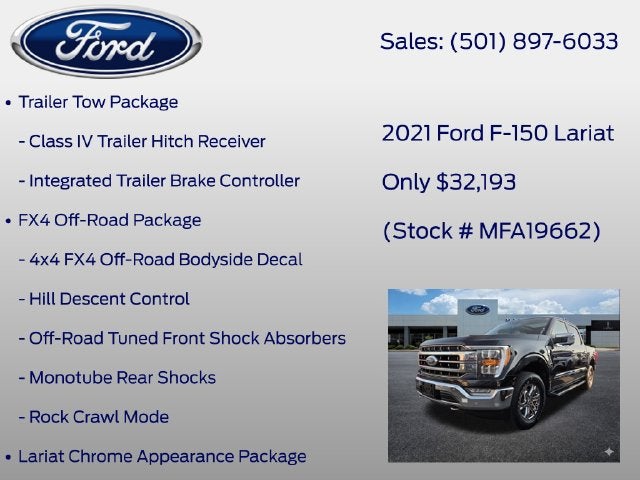 2021 Ford F-150 Lariat