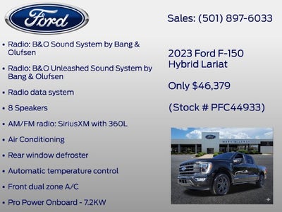 2023 Ford F-150 Lariat