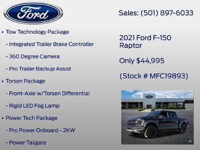 2021 Ford F-150 Raptor