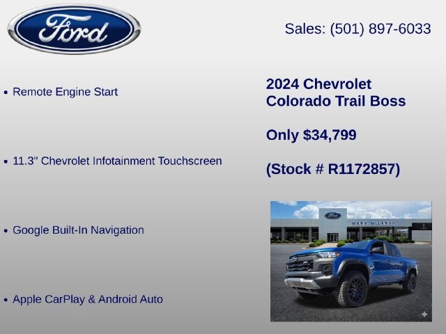 2024 Chevrolet Colorado Trail Boss