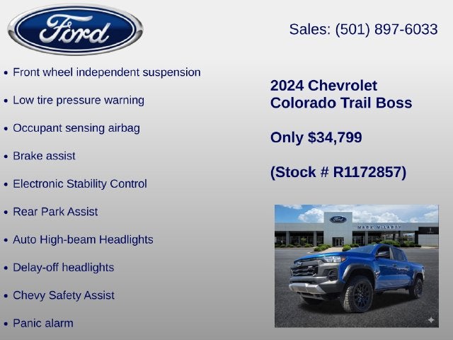 2024 Chevrolet Colorado Trail Boss