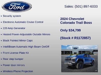 2024 Chevrolet Colorado Trail Boss