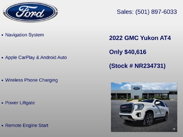 2022 GMC Yukon AT4
