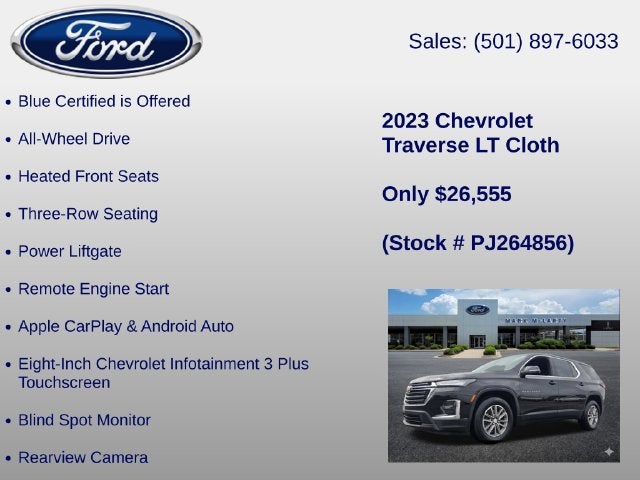 2023 Chevrolet Traverse LT 1LT