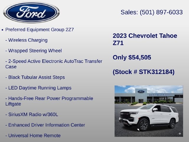 2023 Chevrolet Tahoe Z71