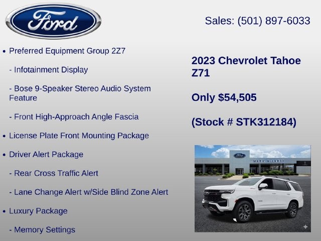 2023 Chevrolet Tahoe Z71