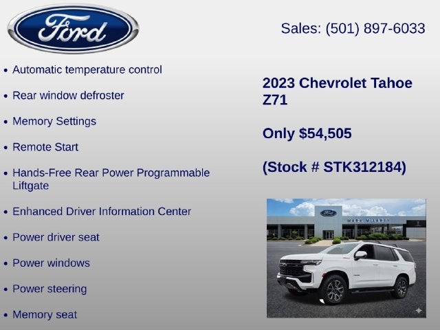 2023 Chevrolet Tahoe Z71
